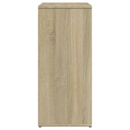 Berkfield Home Sideboards 2 pcs Sonoma Oak 60x31x70 cm Engineered Wood in Brown - Size: 60 x 31 x 70 cm - thumbnail 6