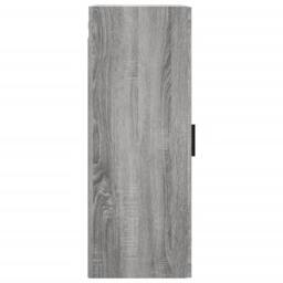Berkfield Home Wall Mounted Cabinet Grey Sonoma 34.5x34x90 cm - thumbnail 8