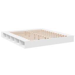 Berkfield Home Durable Bed Frame without Mattress White 180x200 cm Super King - thumbnail 6