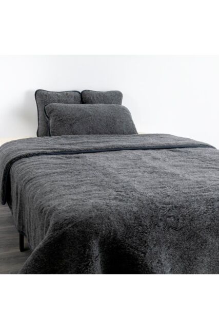 Native Natural Merino Wool Quilt - Grey - Size: 200 cm x 240 cm - image 1