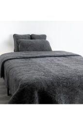 Native Natural Merino Wool Quilt - Grey - Size: 200 cm x 240 cm - thumbnail 1