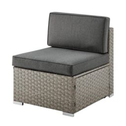 Home Detail DISCONTINUED Catina 7 Piece Modular Rattan Garden Furniture Sofa Set U-Shape or Corner in Grey - thumbnail 3