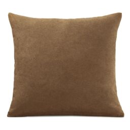 Luxury Living Velvet Chenille Cushion in Tan - Size: 55 cm x 55 cm - thumbnail 3