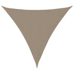Berkfield Home Sunshade Sail Oxford Fabric Triangular 3.6x3.6x3.6 m Taupe - thumbnail 2