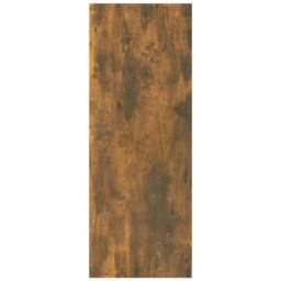 Berkfield Home Decorative Console Table Smoked Oak 78x30x80 cm Engineered Wood in Brown - Size: 78 x 30 x 80 cm - thumbnail 6