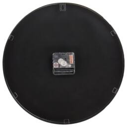 Wyld and Coco Aurelia Home Wall Clock 30 cm - Minimalist Black White Gold Accent - thumbnail 3