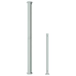 Berkfield Home Patio Retractable Side Awning 220x300 cm Black - thumbnail 4