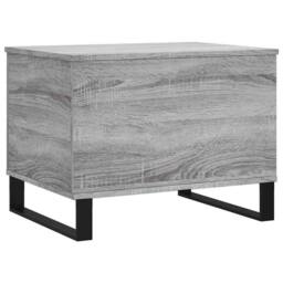Berkfield Home Modern Coffee Table Grey Sonoma 60x44.5x45 cm Engineered Wood - thumbnail 5