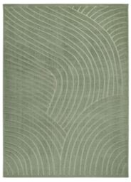 The Rug Shop UK Green Modern Abstract Green Polyester Area Rug - Size: 240 cm x 330 cm - thumbnail 5
