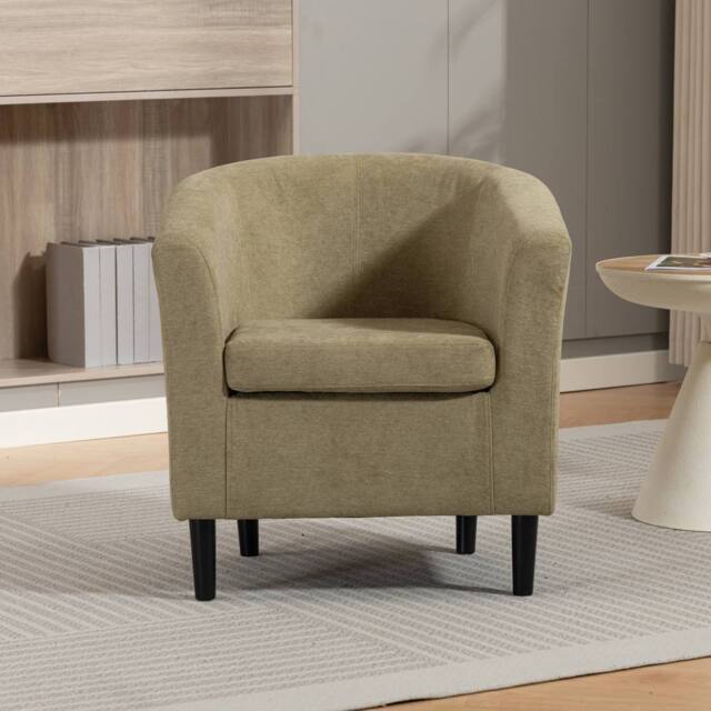 Artemis Home Beulah Fabric Accent Chair in Pale Green - Size: 1 Pack - image 1