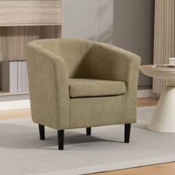 Artemis Home Beulah Fabric Accent Chair in Pale Green - Size: 1 Pack - thumbnail 2