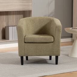 Artemis Home Beulah Fabric Accent Chair in Pale Green - Size: 1 Pack - thumbnail 1