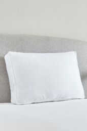 Catherine Lansfield 'Luxury Box' Cotton Pillow in White