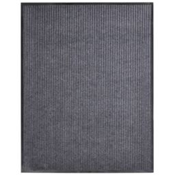 Berkfield Home Door Mat Grey 117x220 cm PVC