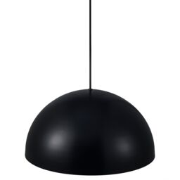 Nordlux Modern Indoor Pendant Light Black Metal E27 Dome Shade - Mains Powered, IP20 - thumbnail 3
