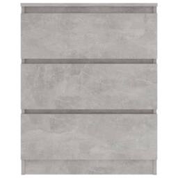 Berkfield Home Sideboard Concrete Grey 60x35x76 cm Engineered Wood - Size: 60 x 35 x 76 cm - thumbnail 5