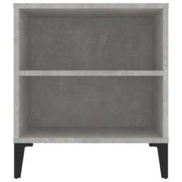 Berkfield Home TV Cabinet Concrete Grey 102x44.5x50 cm Engineered Wood - thumbnail 8