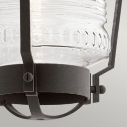 Netlighting Kichler Chance Harbor Outdoor 1 Light Wall Lantern Weathered Zinc IP44 in Grey - thumbnail 3