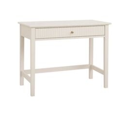 Melody Maison Dressing Table, Stool & Pair Of 3 Drawer Bedside Tables - Hales Taupe Range in Beige