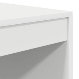 Berkfield Home Computer Desk White Engineered wood 90 x 50 x 76 cm Tough - thumbnail 7