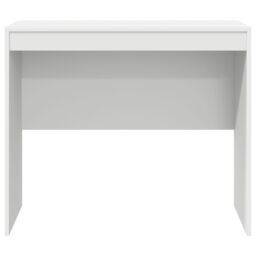 Berkfield Home Computer Desk White Engineered wood 90 x 50 x 76 cm Tough - thumbnail 4