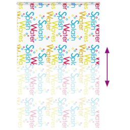 Berkfield Home Shower Roller Blind with Cassette 150x240 cm Fabric Width 146 cm in Black - thumbnail 5