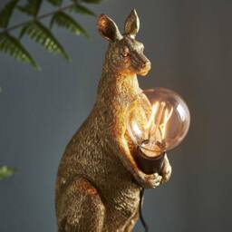 Netlighting 'ANDRIA' Non Dimmable Contemporary Stylish Indoor Desk Table Lamp in Gold - thumbnail 3