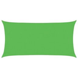 Berkfield Home Sunshade Sail 160 g/m¬≤ Light Green 3x6 m HDPE - thumbnail 2