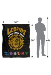 Nickelodeon Legends of The Hidden Temple Logo & Teams Silky Touch Super Soft Throw Blanket 152 X 127 cm in White - thumbnail 5