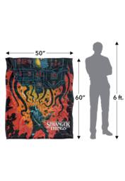 Stranger Things Eddie Munson Upside Down Creep House Poster 152 X 127 Cm Blanket in White - thumbnail 5