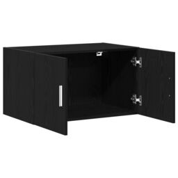 Berkfield Home Wall Cabinet Black Oak 70x42, 5x40 cm Engineered Wood - thumbnail 5