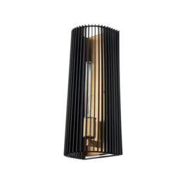 Netlighting Kichler Linara Wall Lamp Black & Natural Brass - thumbnail 5