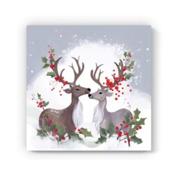 "Warren Reed - Designer Sitting Together Canvas - Size: W16"" x H16""" - thumbnail 2