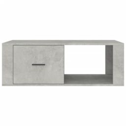Berkfield Home Coffee Table Concrete Grey 100x50.5x35 cm Engineered Wood - thumbnail 6