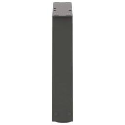 Berkfield Home Dining Table Legs V-Shape 2 pcs Anthracite 40x(30-31.3) cm Steel in Dark Grey - thumbnail 6