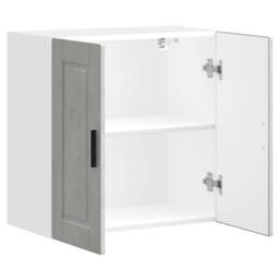 Berkfield Home Kitchen Wall Cabinet Porto Concrete Grey Engineered Wood - thumbnail 5