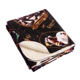 Labyrinth Fleece Movie Scene Blanket in Black - thumbnail 2