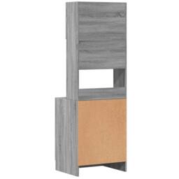 Berkfield Home Kitchen Cabinet Grey Sonoma 60x50x180 cm Engineered Wood - Size: 60 x 50 x 180 cm - thumbnail 6