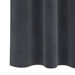 Berkfield Home Blackout Curtains with Top Tape 2 pcs Light Grey Velvet - thumbnail 5