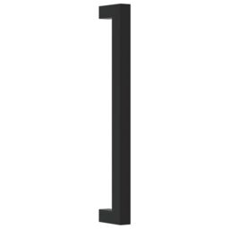 Berkfield Home Cabinet Handles 5 pcs Black 192 mm Stainless Steel - thumbnail 2