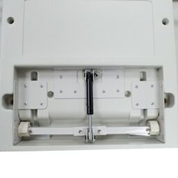 Nes Home Wall Mounted Baby Changing Station Folding Commercial Washroom Horizontal Table in White - thumbnail 6