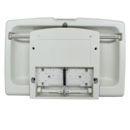 Nes Home Wall Mounted Baby Changing Station Folding Commercial Washroom Horizontal Table in White - thumbnail 5