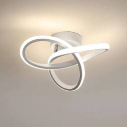Pheashine Bright Clover LED Ceiling Light 22W 24x11cm Neutral Light 4500K in White - Size: 24x11 cm - thumbnail 1