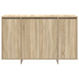 Berkfield Home Sonoma Oak Sideboard Sonoma oak Engineered wood 120 x 41 x 75 cm in Beige - thumbnail 6