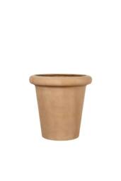 KDMD Hortus Classic Sardinia Tall Roll top Pot - Small 32 x 32 cm in Natural - thumbnail 2