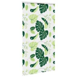 Berkfield Home Shower Roller Blind with Cassette 130x240 cm Fabric Width 126 cm in Green - thumbnail 4