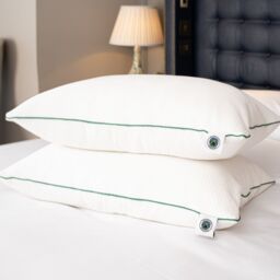 Martian Made Martian Dreams Velistra™ - Ultra Soft Microfibre Hotel Pillows 2 Pack - Standard Size (50x75cm) in White - Size: Super King