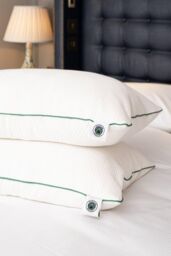 Martian Made Martian Dreams Velistra™ - Ultra Soft Microfibre Hotel Pillows 2 Pack - Standard Size (50x75cm) in White - Size: Super King - thumbnail 6