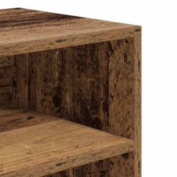 Berkfield Home Decorative Book Cabinet Old Wood 60x30x71.5 cm Engineered Wood in Brown - thumbnail 7