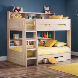 Cheshire Ironwood Bunkbed Sonoma Oak - Single (90cm) in Brown - thumbnail 2